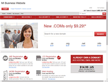 Tablet Screenshot of mibusinesswebsites.com
